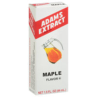 Adams Extract Extract, Maple Flavor - 1.5 Fluid ounce 