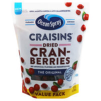 Ocean Spray Cranberries, The Original, Dried, Value Pack - 24 Ounce