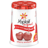 Yoplait Yogurt, Low Fat, Cherry Orchard, Original - 6 Ounce 