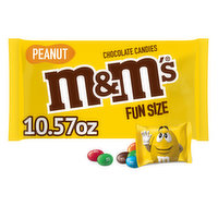 M&M's Chocolate Candies, Peanut, Fun Size - 10.57 Ounce 
