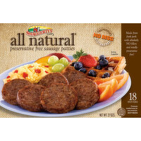 Swaggerty's Farm Patties, Sausage - 18 Each