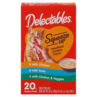 Delectables Treats for Cats, Variety Pack - 20 Each 