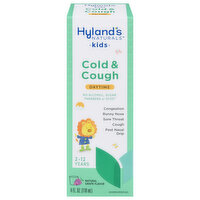 Hyland's Naturals Cold & Cough, Daytime, Kids, Natural Grape Flavor - 4 Fluid ounce