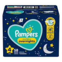 Pampers Diapers, 4 (22-37 lb), Super Pack