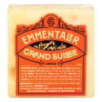 Grand Suisse Cheese, Emmentaler - 8 Ounce 