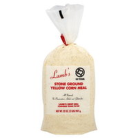 Lamb's Corn Meal, Stone Ground Yellow - 32 Ounce 