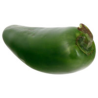 Fresh Jalapeno Pepper, Green - 0.08 Pound 