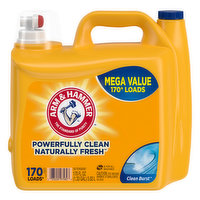 Arm & Hammer Detergent, Clean Burst, Mega Value - 170 Each