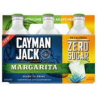 Cayman Jack Margarita, Zero Sugar - 6 Each