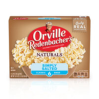 Orville Redenbacher's Naturals Simply Salted Microwave Popcorn - 19.74 Ounce 