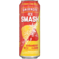 Smirnoff Beer, Strawberry + Lemon