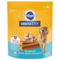 Pedigree Treats for Dogs, Original with Real Chicken, Large - 18 Each 