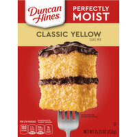 Duncan Hines Cake Mix, Classic Yellow - 15.25 Ounce 