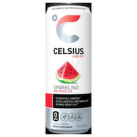 Celsius Energy Drink, Sparkling, Watermelon - 12 Fluid ounce 
