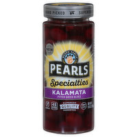 Pearls Olives, Greek, Kalamata, Pitted - 6 Ounce 