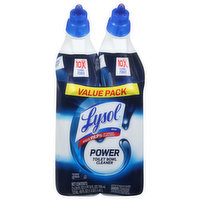 Lysol Toilet Bowl Cleaner, Power, Value Pack - 2 Each 
