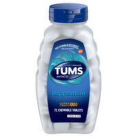 Tums Antacid, Ultra Strength 1000, Chewable Tablets, Peppermint