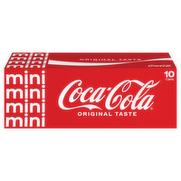 Coca-Cola Soda, Mini - 10 Each