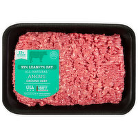 Fresh Angus Ground Beef 93% - 1.27 Pound 