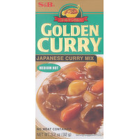 S&B Curry Mix, Japanese, Medium Hot - 3.2 Ounce 