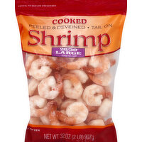 Tampa Bay Fisheries Shrimp, Cooked, 26/30 Large - 32 Ounce 