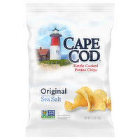 Cape Cod Potato Chips, Original, Kettle Cooked, - 2.5 Ounce 