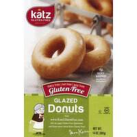 Katz Donuts, Gluten-Free, Glazed - 14 Ounce 