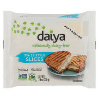 Daiya Swiss Style Slices, Deliciously Dairy-Free - 7.8 Ounce 