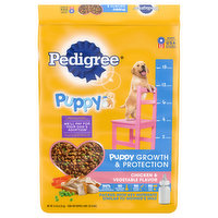 Pedigree Dog Food, Chicken & Vegetable Flavor, Growth & Protection - 14 Pound
