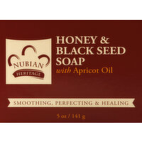 Nubian Heritage Soap, Honey & Black Seed - 5 Ounce 