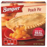 Banquet Peach Pie - 7 Ounce 