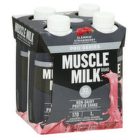 Muscle Milk Protein Shake, Non-Dairy, Slammin' Strawberry