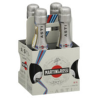 Martini & Rossi Sparkling Wine, Asti, 4 Pack - 187 Millilitre