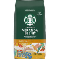 Starbucks Ground Coffee, Veranda Blend Blonde Roast