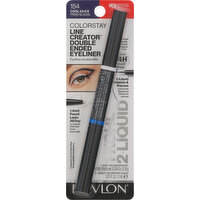 ColorStay Eyeliner, Double Ended, 154 Cool As Ice - 1 Each 