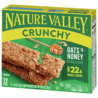 Nature Valley Granola Bars, Oats 'n Honey, Crunchy