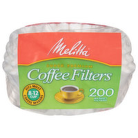 Melitta Coffee Filters, Basket, Super Premium - 200 Each 