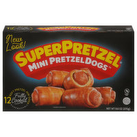 SuperPretzel Pretzel Dogs, Mini - 12 Each 