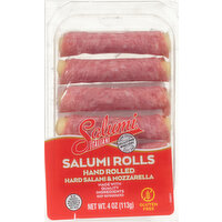 Salumi Italiani Salumi Rolls, Hard Salami & Mozzarella, Hand Rolled