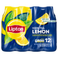 Lipton Iced Tea, Lemon - 12 Each 