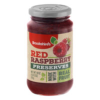 Brookshire's Preserves, Red Raspberry - 18 Ounce
