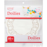 Crave Doilies, 7.5 Inch - 50 Each 