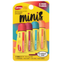 Carmex Moisturizing Lip Balm, Minis, SPF 15 - 4 Each 