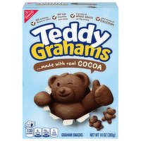 TEDDY GRAHAMS Teddy Grahams Chocolate Graham Snacks, 10 oz - 10 Ounce 