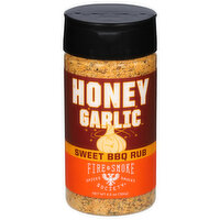 Fire & Smoke Society BBQ Rub, Honey Garlic, Sweet - 6.5 Ounce 