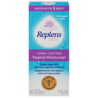 Replens Vaginal Moisturizer, Long-Lasting - 14 Each 