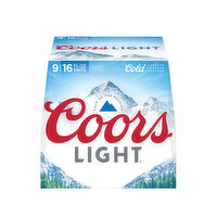 Coors Coors Light 9pk 16 FL OZ Pint Beer