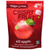 Crispy Green Crispy Fruit, All Apple, 4 Pack - 4 Each 