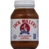 Jack Millers Bar-B-Que Sauce, with a Cajun Accent - 32 Ounce 