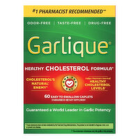 Garlique Cholesterol's Natural Enemy, Easy to Swallow Caplets - 60 Each 